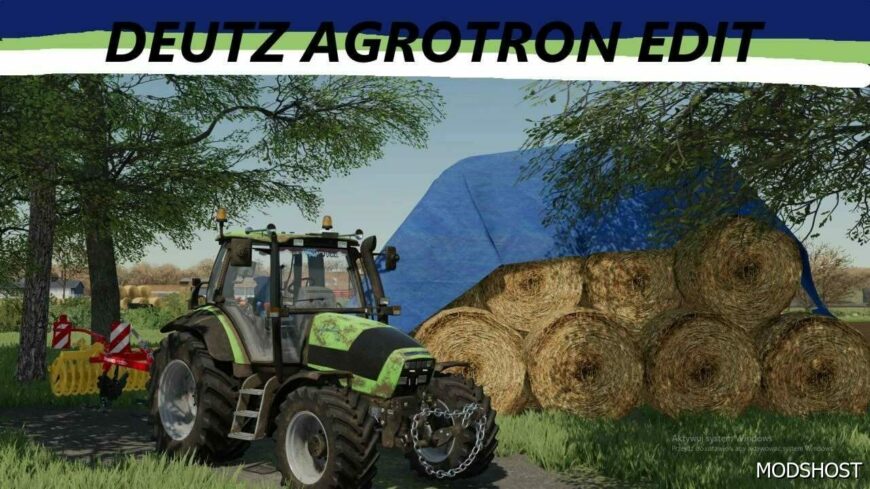 FS22 Tractor Mod: Deutz Agrotron 128-150 Edited (Featured)