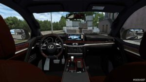 ETS2 Car Mod: Lexus LX 570 Super Sport 2021 V2.3 (Image #2)