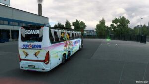 ETS2 Scania Mod: Touring Euro Line Professional Bus 1.50 (Image #2)