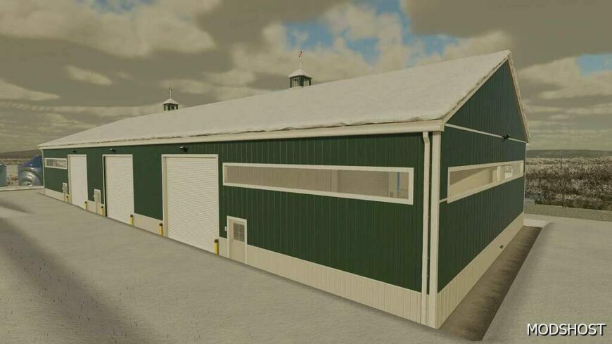 FS22 American Placeable Mod: Midwest Fertilizer Shed (Featured)