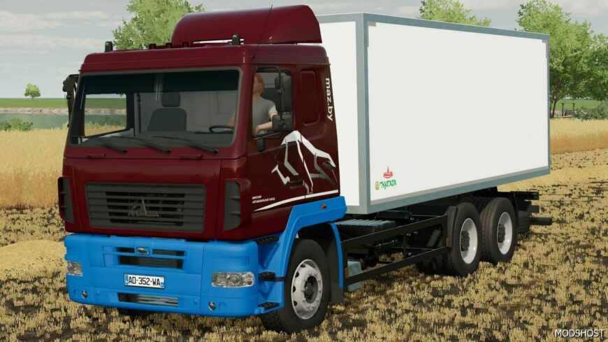 FS22 Mod: MAZ 6312 Trucks Pack (Featured)