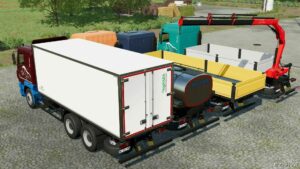 FS22 Mod: MAZ 6312 Trucks Pack (Image #2)