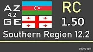 ETS2 Map Mod: Azge – Southern Region 12.2 RC 1.50 (Featured)