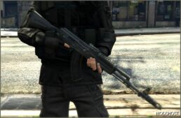 GTA 5 Weapon Mod: EFT Kalashnikov Concern AK-74M Costum (Add-On) (Image #2)