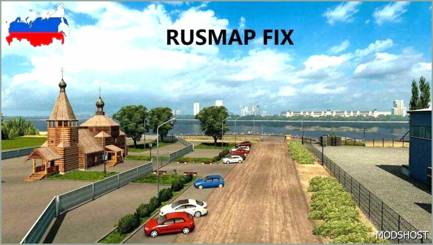 ETS2 RusMap Mod: Update FIX V2.51 (Featured)