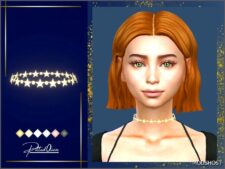 Sims 4 Female Accessory Mod: Starfall Choker (Featured)