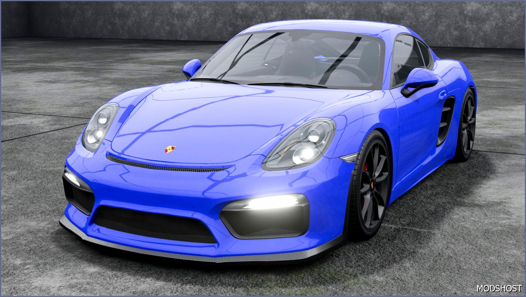 Porsche Cayman 718/981 0.32 BeamNG Car Mod ModsHost