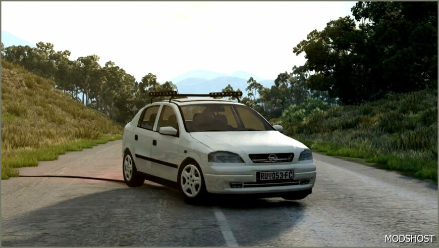 BeamNG Opel Car Mod: Astra G 1999 0.32 (Featured)