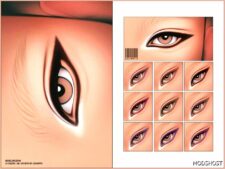 Sims 4 Eyeliner Makeup Mod: N348 (Featured)