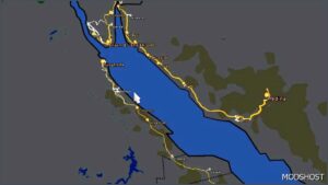 ETS2 Map Mod: Red SEA Addon for Beyond 1.50 (Image #3)