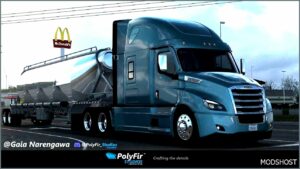 ATS Freightliner Truck Mod: Cascadia V1.1 1.50 (Featured)