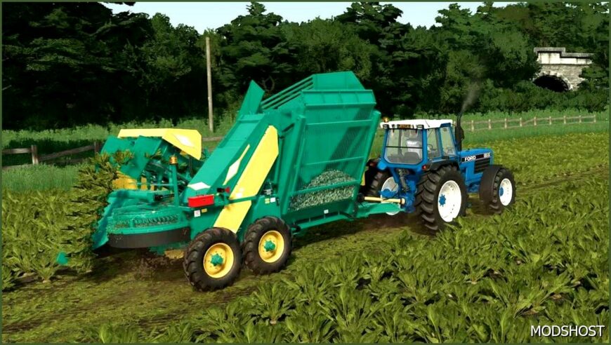 FS22 Implement Mod: Armer Salmon Beaver 2 ROW Beet Harvester (Featured)