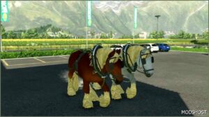 FS22 Mod: Draft Horse and OX Pack V1.1 (Image #3)