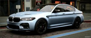 GTA 5 BMW Vehicle Mod: 2022 BMW M5 CS (Featured)