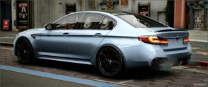 GTA 5 BMW Vehicle Mod: 2022 BMW M5 CS (Image #2)