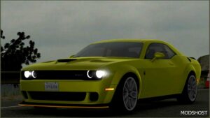 ATS Dodge Car Mod: Challenger SRT Hellcat Widebody 2018 V1.9 1.50 (Image #2)