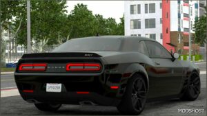 ATS Dodge Car Mod: Challenger SRT Hellcat Widebody 2018 V1.9 1.50 (Image #3)