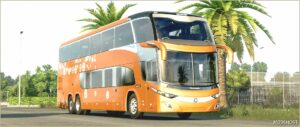ETS2 Marcopolo Bus Mod: NEW G7 1800 DD Mercedes-Benz 1.50 (Featured)