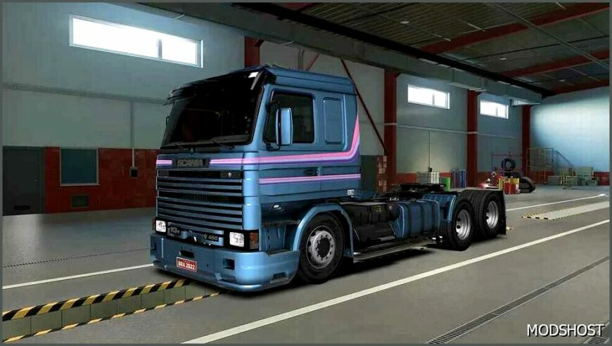 ETS2 Scania Mod: 143H Truck + Interior 1.50 (Featured)