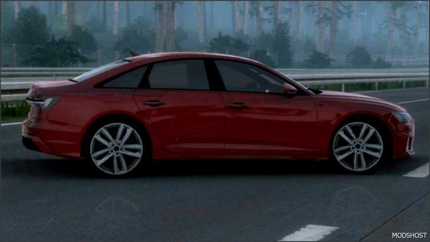 ETS2 Audi Car Mod: A6 2020 V2.5 (Featured)