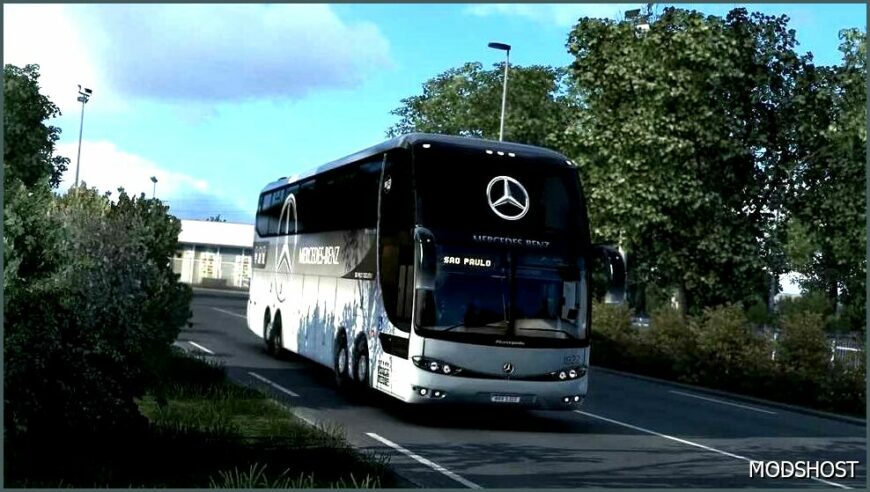 ETS2 Marcopolo Bus Mod: Paradiso G6 1550 LD 8X2 1.50 (Featured)
