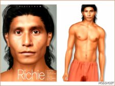 Sims 4 Male Skintone Mod: Richie Skin (Image #2)