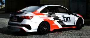 GTA 5 Audi Vehicle Mod: RS3 Quattro MGP Garage (Image #2)