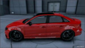 GTA 5 Audi Vehicle Mod: 2016 Audi RS3 Single Turbo (Image #2)