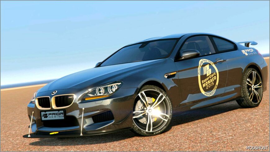 GTA 5 BMW Vehicle Mod: 2013 BMW M6 Coupe Prior Design (Featured)