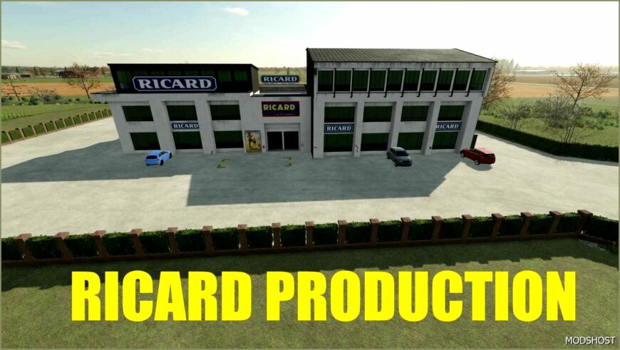 FS22 Placeable Mod: Ricard Production V1.0.0.1 (Featured)