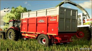 FS22 Mod: Broughan 1 Axle Grain / Silage Trailer (Image #3)