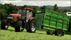 FS22 Mod: Broughan 1 Axle Grain / Silage Trailer (Image #4)