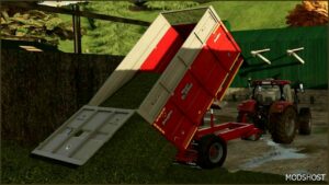 FS22 Mod: Broughan 1 Axle Grain / Silage Trailer (Image #5)