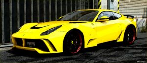 GTA 5 Ferrari Vehicle Mod: F12 N-Largo (Featured)