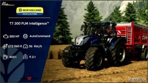 FS22 NEW Holland Tractor Mod: T7 LWB Plmi V1.0.0.1 (Image #2)