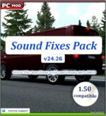 ATS Mod: Sound Fixes Pack v24.26 1.50 (Featured)