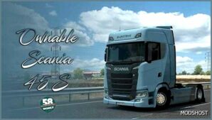 ETS2 Scania Mod: Ownable Scania S BEV (Electric Truck) 1.50 (Featured)