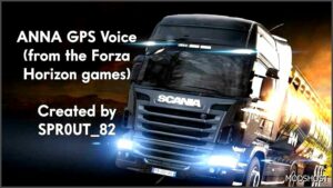 ETS2 Sound Mod: Anna GPS Voice 1.50 (Featured)