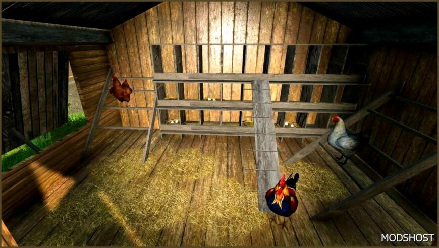 FS22 Placeable Mod: Chicken Coop (Featured)