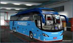 ETS2 Mercedes-Benz Bus Mod: Mascarello Roma R8 Desbloqueado 1.50 (Featured)