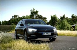 BeamNG Volkswagen Car Mod: Passat B8 Beta 2 0.32 (Featured)