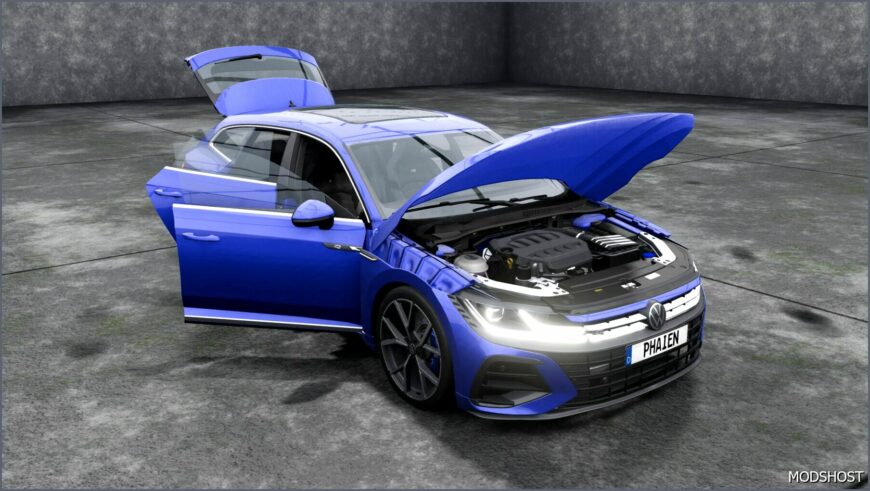BeamNG Volkswagen Car Mod: Arteon 2024 0.32 (Featured)
