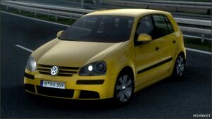 ETS2 Volkswagen Car Mod: Golf MK5 2008 V2.3 (Featured)