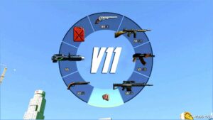 GTA 5 Mod: Colored 3D Weapon + Radio Icons V12.0 (Featured)