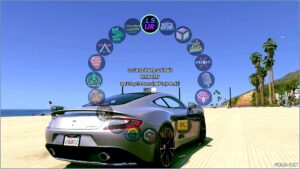 GTA 5 Mod: Colored 3D Weapon + Radio Icons V12.0 (Image #2)
