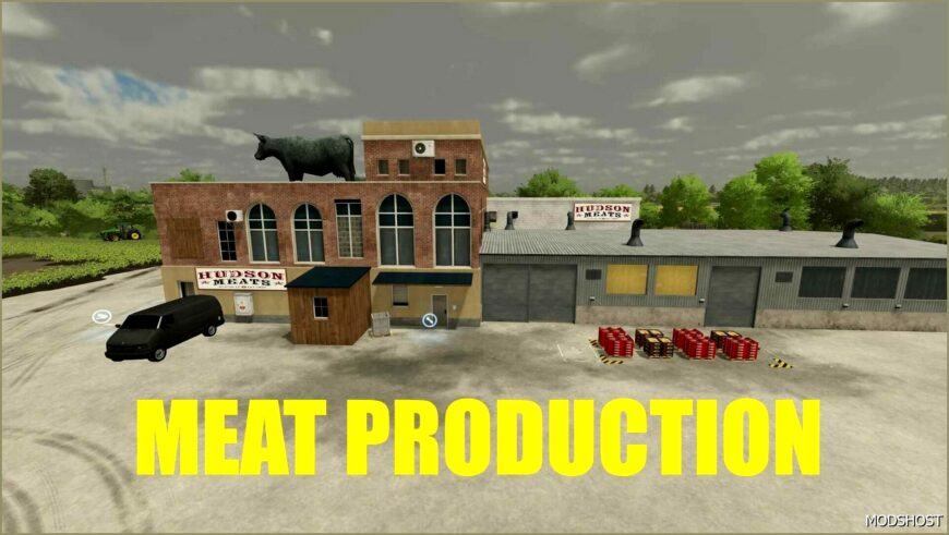 FS22 Placeable Mod: Meat Production V1.0.0.2 (Featured)