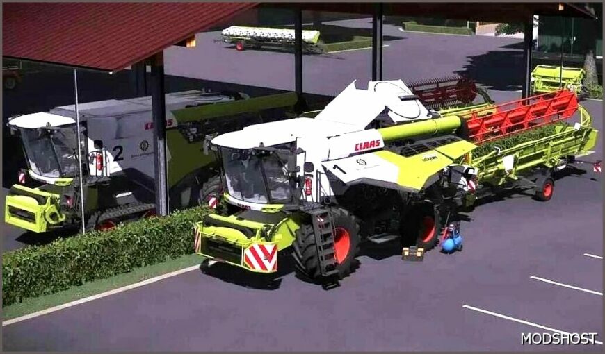 FS22 Claas Combine Mod: Lexion Series Pack (IC) V1.1 (Featured)
