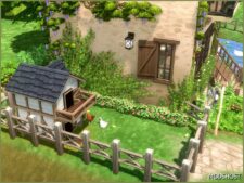 Sims 4 House Mod: Amethyst Falls Cottage (NO CC) (Image #5)