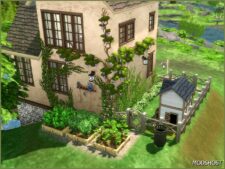 Sims 4 House Mod: Amethyst Falls Cottage (NO CC) (Image #6)