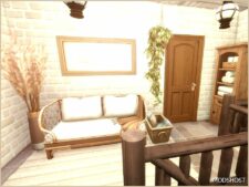 Sims 4 House Mod: Amethyst Falls Cottage (NO CC) (Image #9)